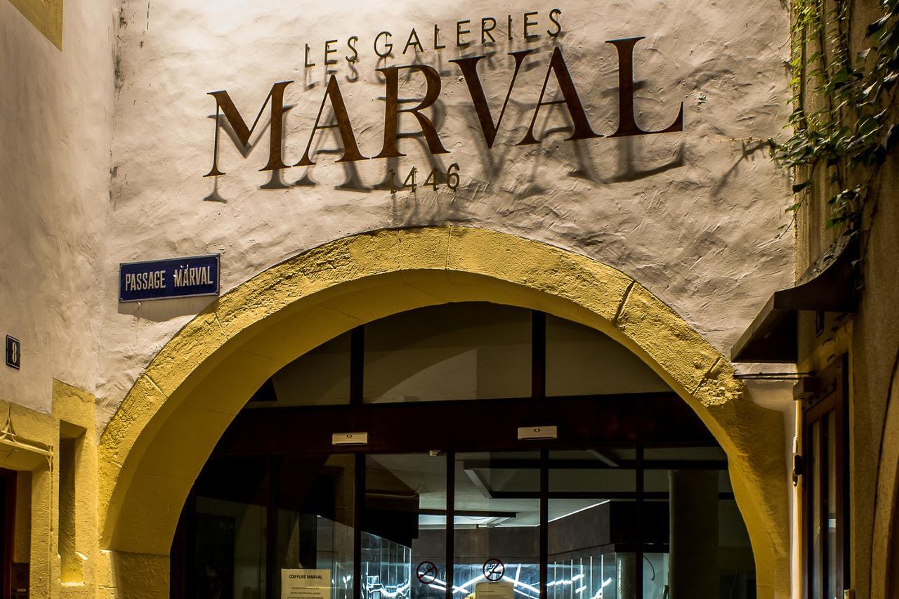 Les Galeries Marval Aparthotel Neuchâtel Eksteriør bilde