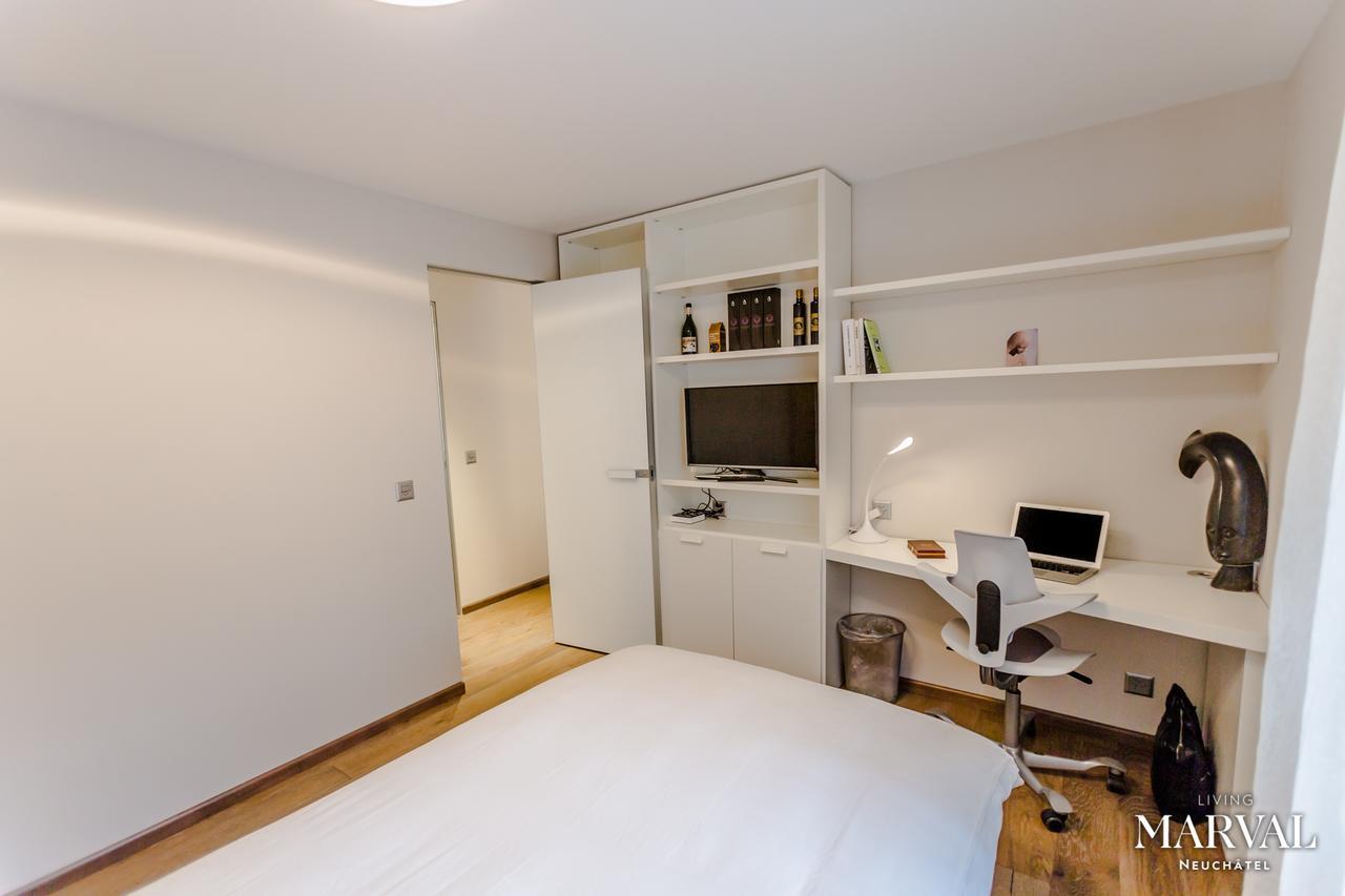 Les Galeries Marval Aparthotel Neuchâtel Eksteriør bilde